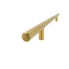 4 X Furniture Handle Railing 256 Mm Gold