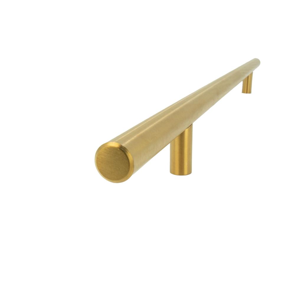 4 X Furniture Handle Railing 256 Mm Gold
