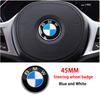1Pc ABS Car Steering Wheel Cover Center Badge Emblem Sticker For BMW F30 F01 F10 F35 F15 F16 F18 E39 E46 E90 E36 E60 X1 X3 X5 X6
