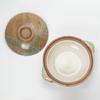Nagatani-en Iga Earthenware Pot, Large, Serves 3-5, Approx. 31cm, Approx. 2700ml, For Direct Heat, Iga Glaze, ANI-03, Brown