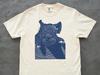 Pig T-Shirt: Linocut Style Wild Boar Hog Tee – Rustic Pig Farm Animal Shirt Gift for Farmers, Hunters & Nature Lovers