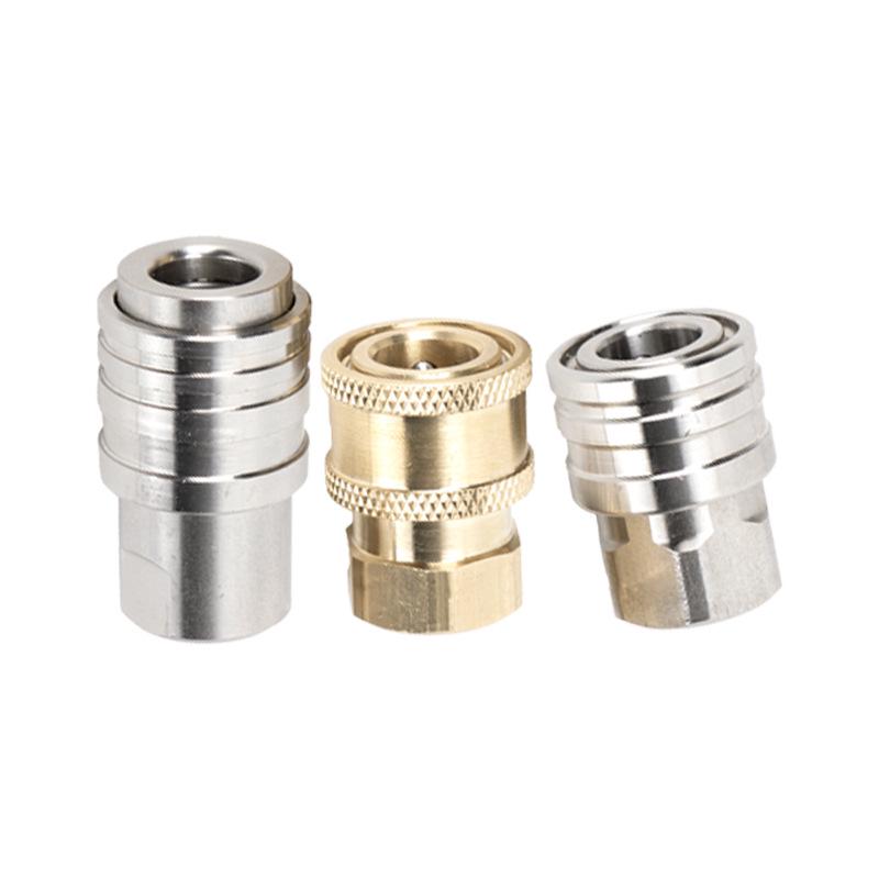 M14 Female Thread High-Pressure Car Wash Water Gun with 1/4 Quick Connector for Foam Cannon.