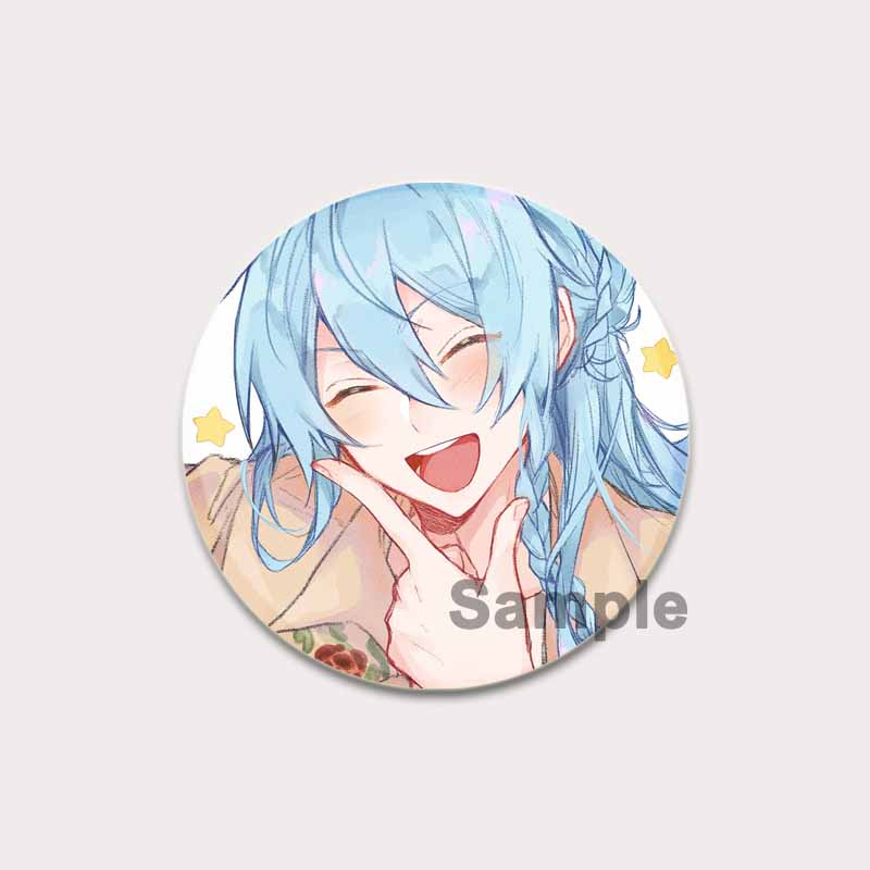 32/44/58mm Anime Ensemble Stars Pin Cartoon Figure Wataru Hibiki Brooch Creative Cute Art Badge for Backpack Decor Fans Collection Gifts