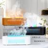 New Hollow Flame Aromatherapy Machine, Colorful Atmosphere Bedroom Home Aromatherapy Machine Usb Air Humidifier