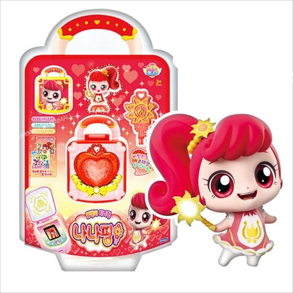 

RaoNEE Catch Teenieping NANAPING 3 сезон Набор королевских фигурок Красный