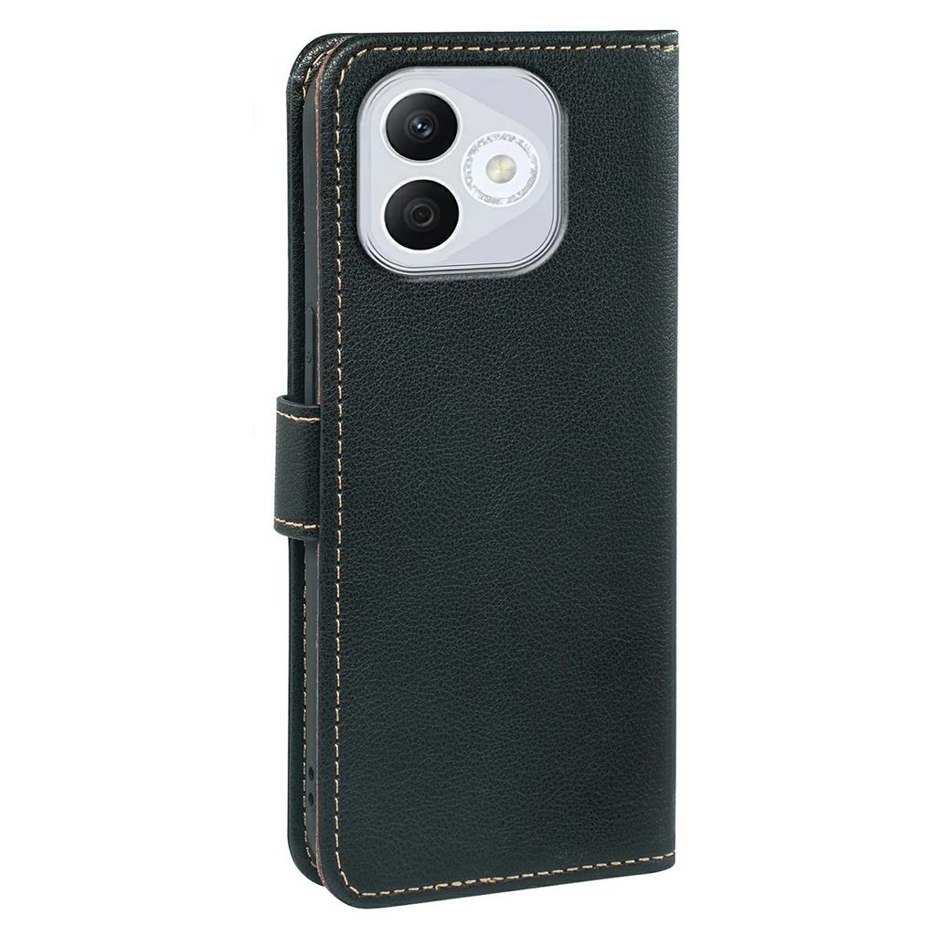 For Honor 400 Lite 5G Case RFID Blocking Wallet Litchi Texture Leather Phone Cover Magnetic Clasp