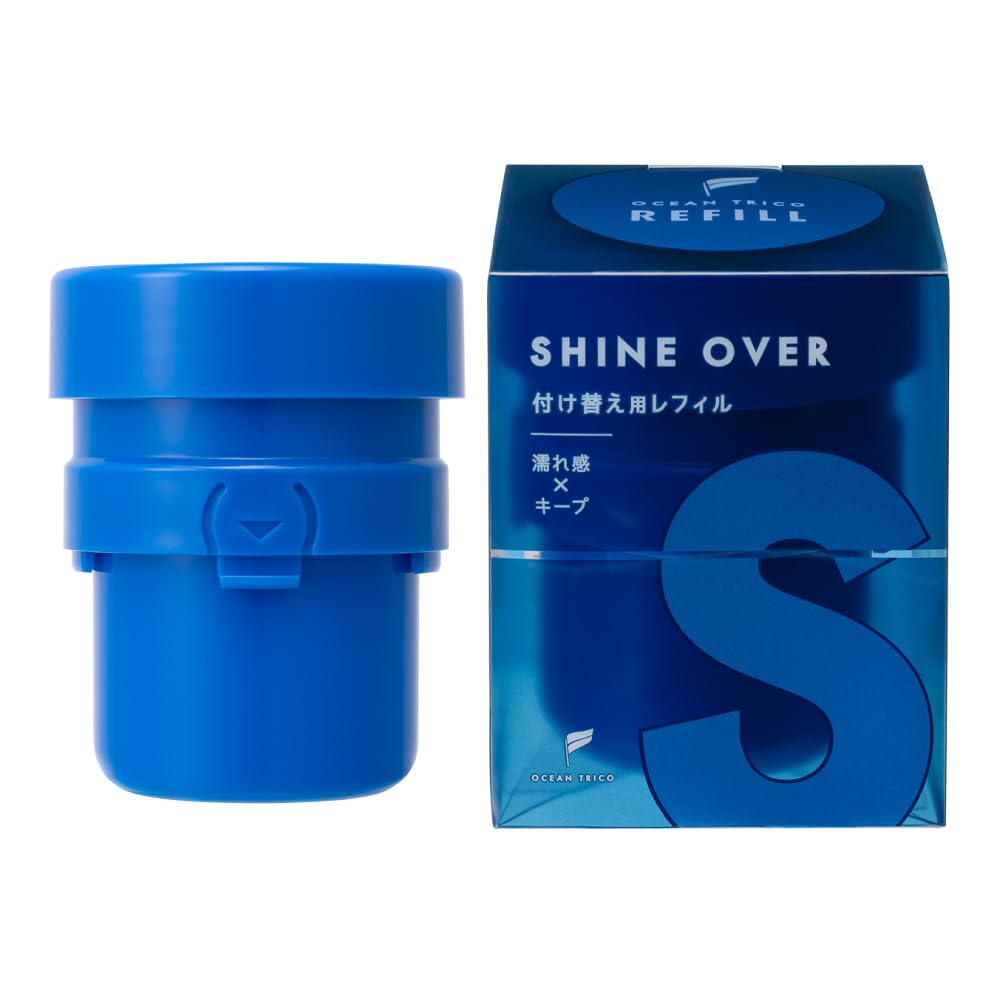 

OCEAN TRICO OCEAN TRICO Hair Wax Shine Over Refill 80g Wax OCEAN TOKYO Beauty Salon Salon Men Women Shine Keep Refill Replacement [Renewal] синій