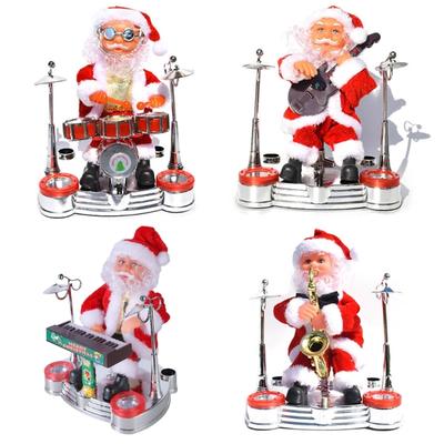 Děti&Dospělí Plastová Hračka Dětská Hra Elektrická pro Hraní na Nástroje Santa Claus pro Kreativní Potřeby pro Děti/Dospělé