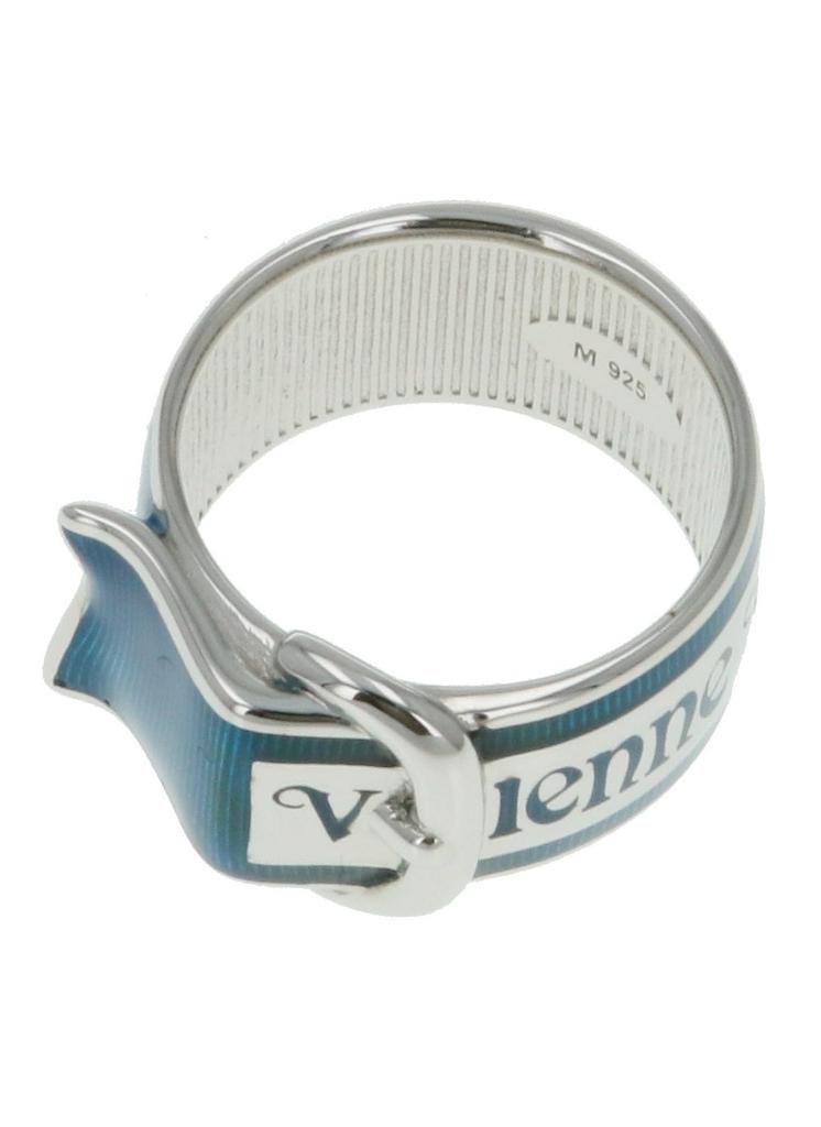 Ring ENAMEL BELT RING M Silver 925 [Vivienne Westwood] Women's Approx. 13.5 6404018A/01P614 [Item]