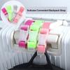 Adjustable Travel Bag Strap Secure Luggage Portable Nylon User-friendly Minimalistic Suitcase Buckle