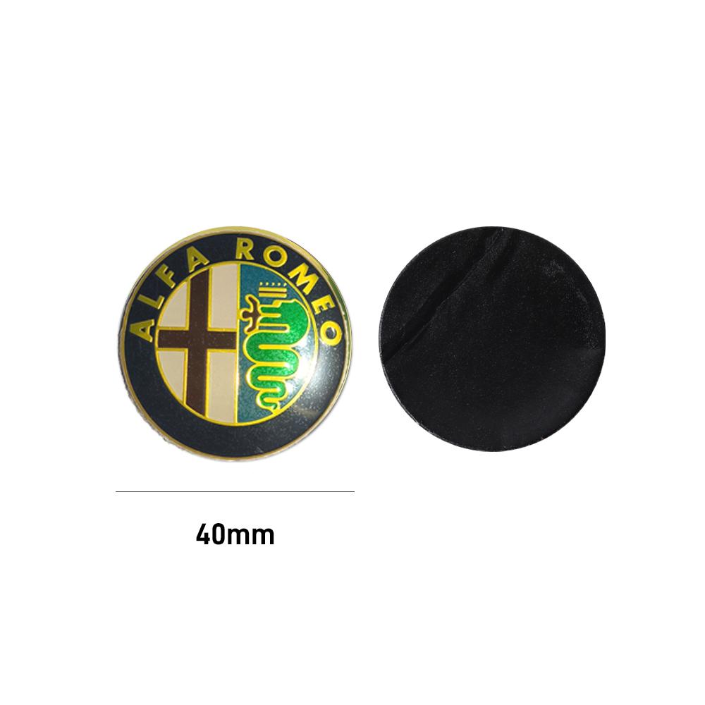 1pc For Alfa Romeo 159 147 156 Giulietta GT Car Front Grill Emblem Covers/Center Console Knob Interior Sticker Auto Accessories