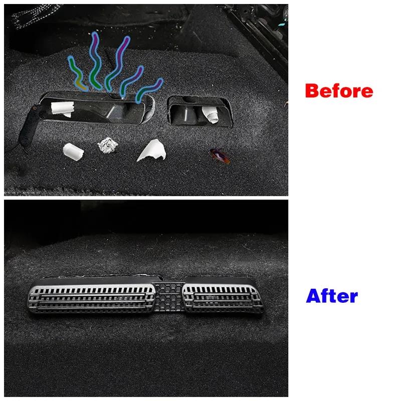 For Volkswagen Golf MK5 MK6 MK7 VW Golf Sportsvan Under Seat Floor AC Air Conditioner Vent Outlet Grille Protective Cover Trim