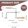 Professional Adjustable Hand Saw Mini Saw Bow with 12Pcs Blades for Wood Jewelry Tool Cutting Kit DIY Woodworking Tools