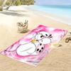 Diddl Print Beach Towel, Large Soft Quick Dry Towel for Beach Camping Swimming