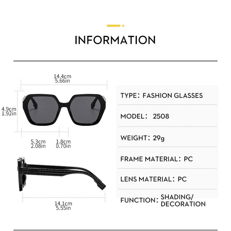 Women's sunglasses, new fashion polygon men's and women's sunglasses, casual sunglasses, personalized sunglasses