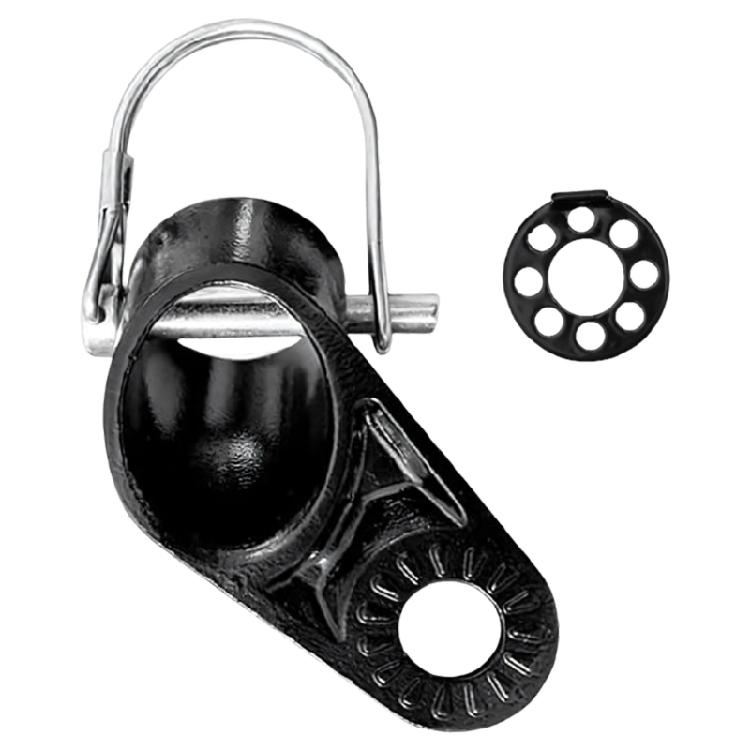 Gancio di ricambio per rimorchio da bicicletta Connettore per rimorchio da carico per bicicletta Attacco Adattatori per gancio di traino per bicicletta Resistente