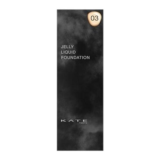 KATE Jureli Liquid Foundation 03 Beige SPF30PA++ Long-lasting shine resistance coverage moisture-retaining beauty serum shine-proof non-comedogenic