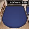Solid Color Flannel Entrance Mat Large Size Shoe Bench Foot Pad Entry Foot Wipe Water Absorbent Cushion Study Carpet