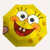 1pc SpongeBob SquarePants Home Essential Cute Cartoon Umbrella, Portable Folding Umbrella with Durable Iron Frame 8 Ribs, 067