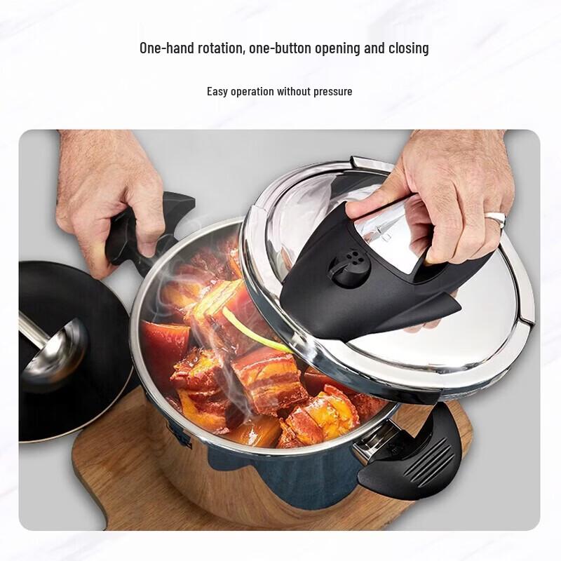 UKK German 304 Stainless Steel Pressure Cooker