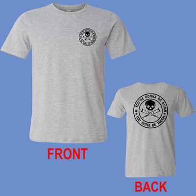 Jackass TV-serie Logotyp Grå Unisex T-shirt