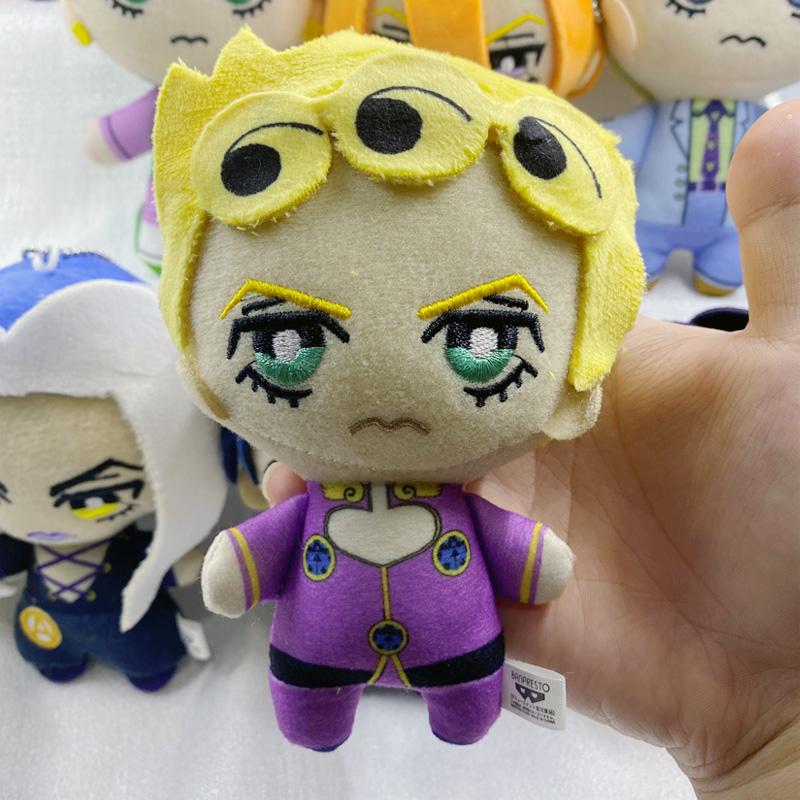 15CM Aventure Vent Doré Bugatti Abacio Fukuoka Kira Rohan Kishibe Kyosuke Toshitaro Pendentif Peluche