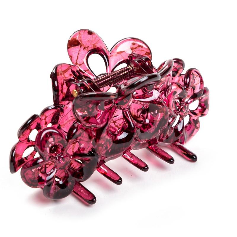 Женская пластиковая заколка-зажим для волос Модная заколка-краб для волос Черная шпилька Аксессуары для волос для женщин Простой зажим-краб для волос