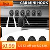 Car Sticker Tesla 1/2/4pcs Car Hanging Storage Adhesive Hook Organizer Holder For Tesla Model 3 2021 S X Y Style Roadster Invade