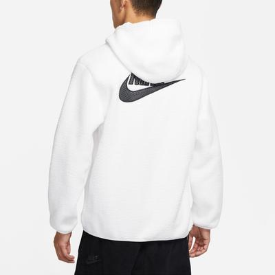 Sweatshirts Men's White Hooded Moderate Regular DV8155-100