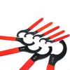 High Carbon Steel Crescents Spanner Tool Collection In Red And Black Plumbing Equipment Set For Mechanical Adjustments