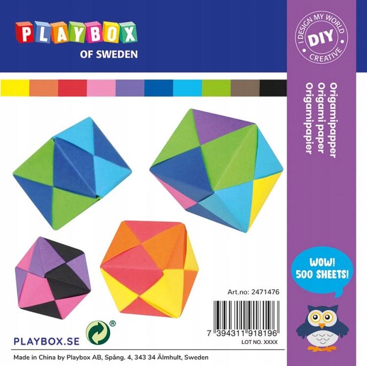 Diy Origami Paper 10 Colors 15X15 70G 500 Pcs
