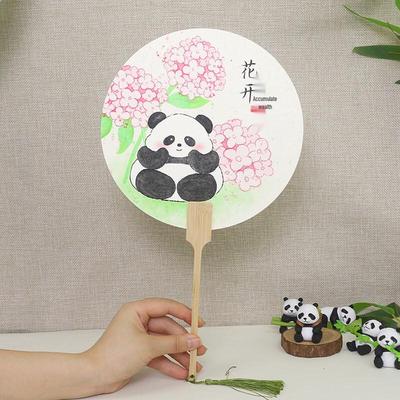 Chinese Style Hand-painted Round Fan