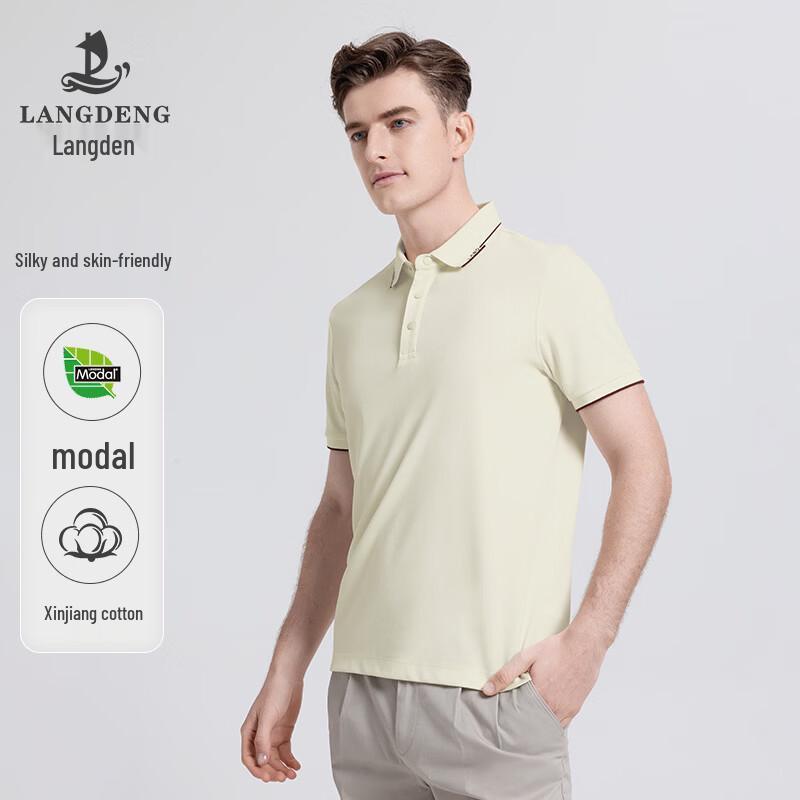 Men s Modal Blend Short-Sleeve Polo Shirt M