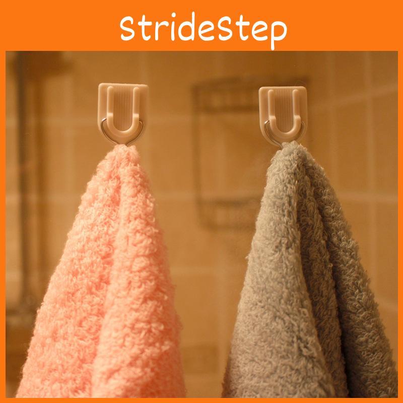 Premium Self Adhesive Hooks For Damage-free Wall Hanging In Kitchen And Bathroom