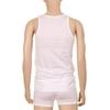 Barbara Men S Cotton 140S SleeveleSS Running Amr4314r Wh