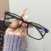 New Men's Anti-Blue Light Reading Glasses - Stylish, Ultra-Light, High-Definition for Middle-Aged and Elderly