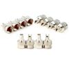 40PC For Schrader Silver Metal Tire Valve Cap Seal Stem Core Remover Tools