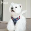 Adjustable Dog Harness Vest With Leash Small Medium Large Breeds Corgi Friendly No-Pull Chest Strap