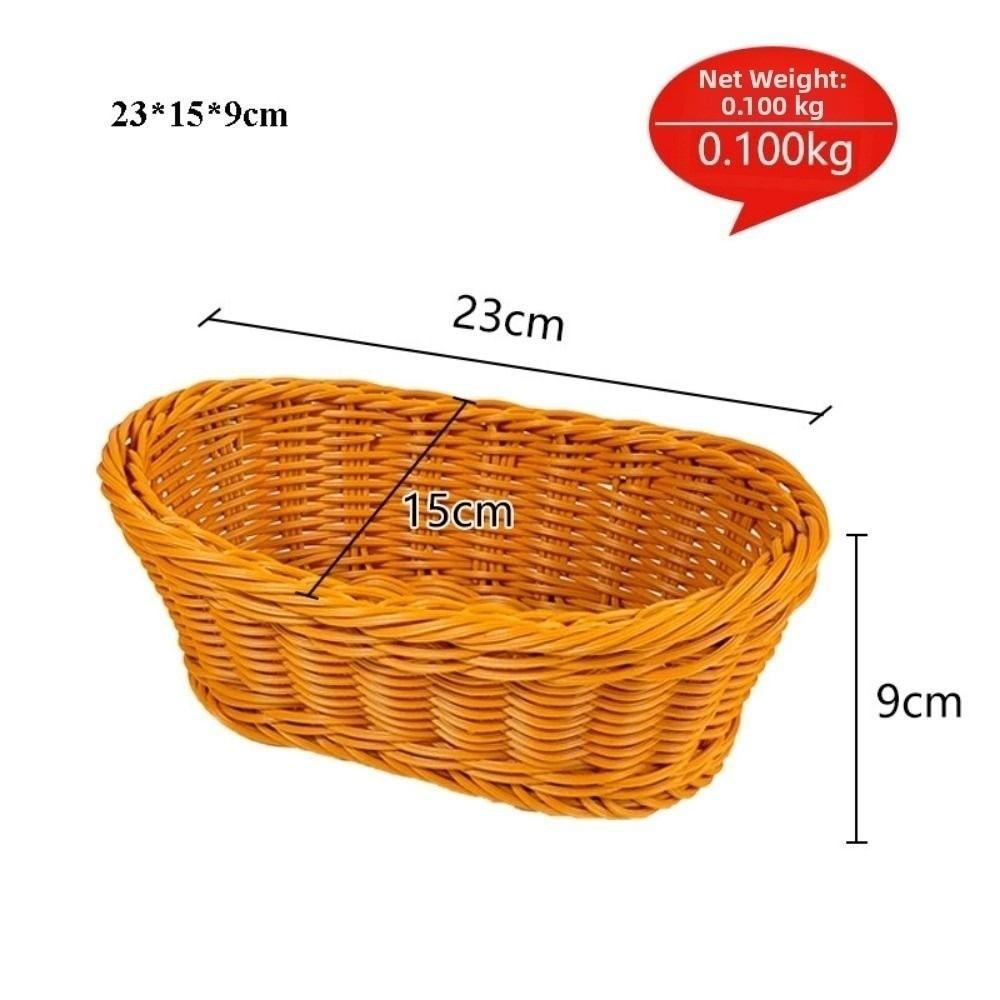 Multistyles Imitation Rattan Fruit Plate  Wedding Candy Flower Storage