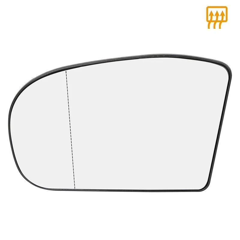 

For Mercedes Benz W203 W211 2000 2001 2002 2003-2006 Heated Clear Rear View Side Mirror Glass Lens 2038100121 2038101021 left