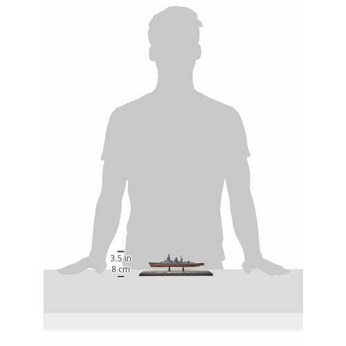 KB Ships Battleship Nagato (1944) 1/1100 Scale KBBS003 Finished Product