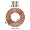 High Strength Copper Coated Brake Pipe Repair Kit Flexible Tubing Roll for Vehicle Brake Maintenance