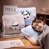 Cartoon Panda Throw Pillow Quilt Dual-Purpose Two-In-One Pillow Office Lunch Break Nap Blanket Car Throw Pillow Quilt