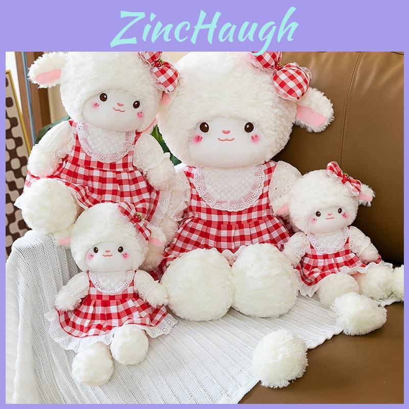 Cute Sheep Plushie With Fluffy Fabric For Gift Giving And Cuddle Comfort