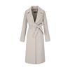 Soup Handmade Big Collar Double Coat (Szbhc34)