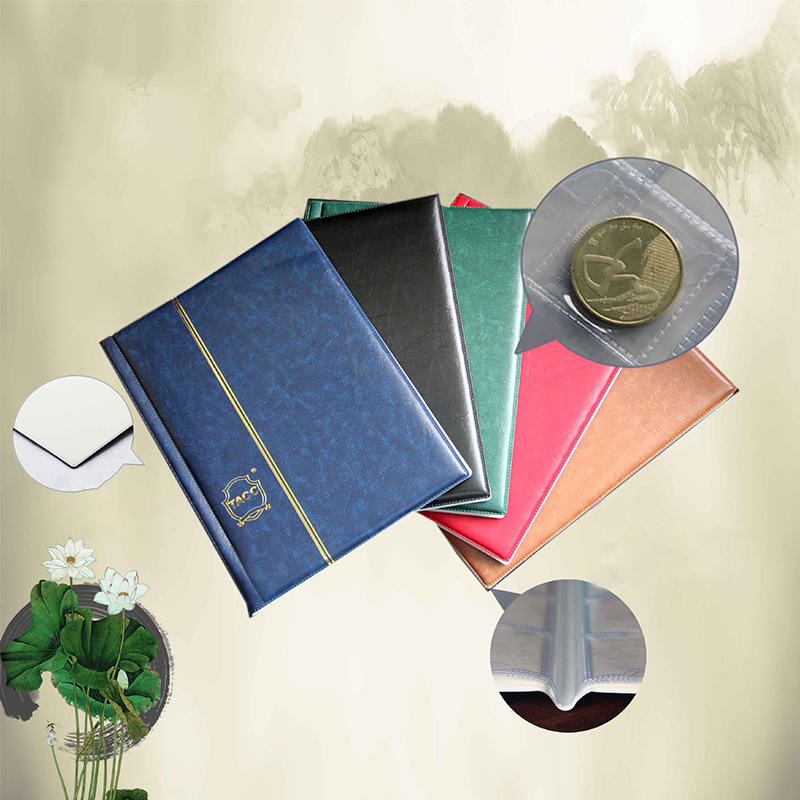 120-Grid Coin Collecting Book with 10 Pages Lightweight Coin Storage Case Organizer Holder Album for Collectors