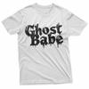Ghost Babe Gothic Horror Text 100% Cotton T-shirt Mens Tees Top