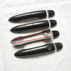 Door Handle Cover Trim Plastic Imitation Carbon Fiber for Renault Scenic 2 Ii MK2 Car Styling Accessories