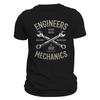 Engineers Needed Heroes So God Created Mechanics Men's T-Shirt and Kids Tshirt