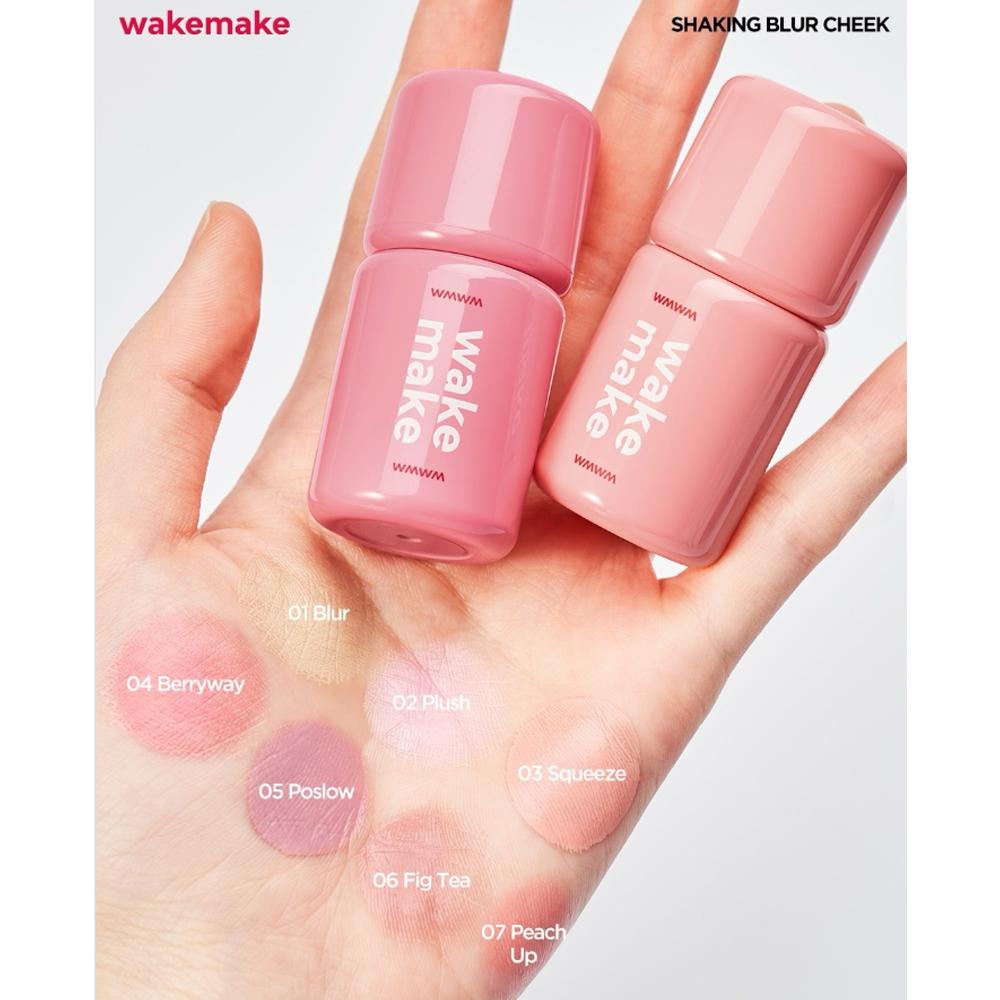WAKEMAKE Shaking Blur Cheek 4g